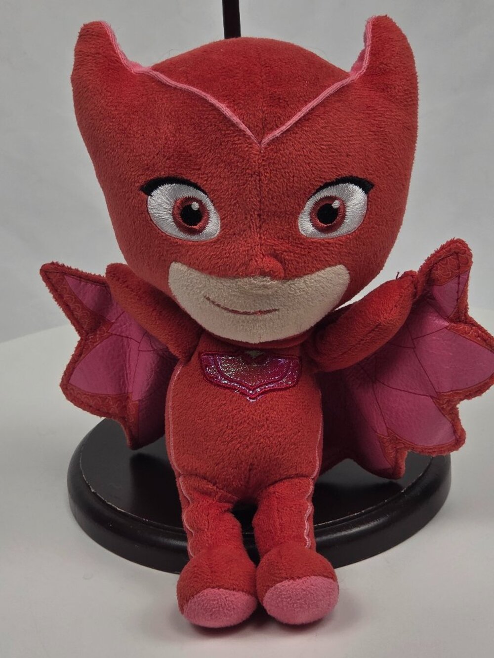 PJ Masks OWLETTE 8” Red Superhero Stuffed Plush Animal Toy
